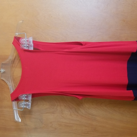 Charming Charlie Red,White & Blue Maxi Dress - Picture 4 of 6